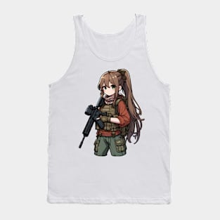 Tactical Girl Tank Top